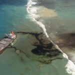 Mauritius Races to Contain Oil Spill from Grounded Ship, Protect Coastline