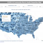 COVID-19 Heat Map Offers County-by-County Picture of Community Risk & Health Disparities