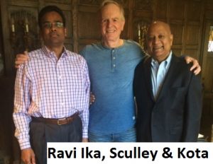Ravi Ika, Sculley and Kota