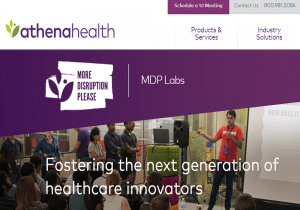 Athenahealth, MDP Labs,Health IT Startups,Accelerate Health Innovation