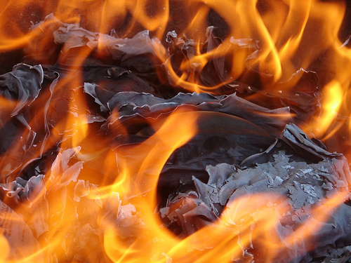 burning-paper