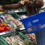 Tesco leads U.K. Grocers into first sales fall on record