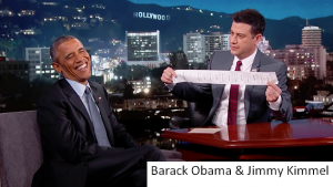 Barak OBama & Jimmy Kimmel