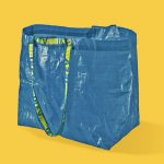 Ikea Packages Instructions With Its Blue Bag on How to Cut It Into Other Useful Products